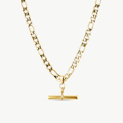 T-Bar Figaro Necklace