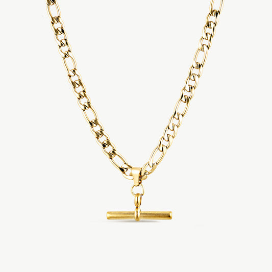 T-Bar Figaro Necklace