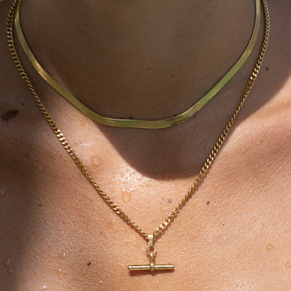 Victoria Herringbone Necklace